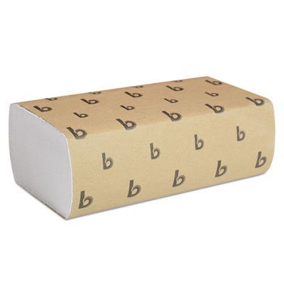 BWK 6200 Multifold Paper Towels, White, 9 x 9 9/20, 250 Towels/Pack, 16 Packs/Carton BWK6200