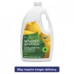 SEV 22831 Natural Automatic Dishwasher Gel, Lemon, Jumbo 70 oz Bottle, 6/CT SEV22831CT