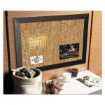 MasterVision Natural Cork Bulletin Board, 36x24, Cork/Black BVCSF0722581012