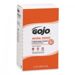 GOJO 7255-04 NATURAL ORANGE Pumice Hand Cleaner Refill, Citrus Scent, 2,000mL, 4/Carton GOJ7255