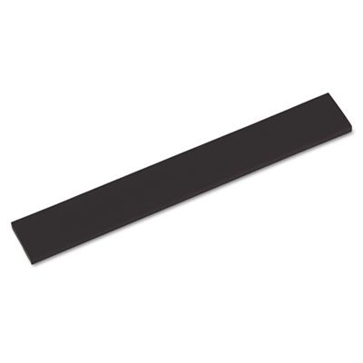 IVR52458 Natural Rubber Keyboard Wrist Rest, Black IVR52458