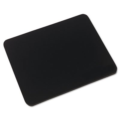 IVR52448 Natural Rubber Mouse Pad, Black IVR52448