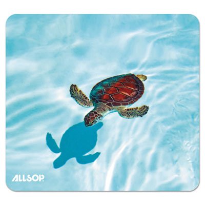 Naturesmart Mouse Pad, Turtle Design, 8 1/2 x 8 x 1/10 ASP31425