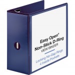 Business Source Navy D-ring Binder 26978