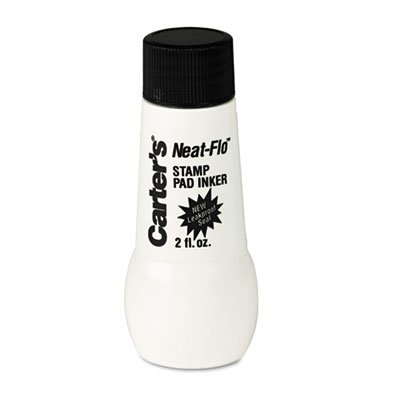 Carter's Neat-Flo Bottle Inker, 2 oz, Black AVE21448