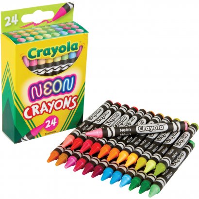 Crayola Neon Crayons 523410