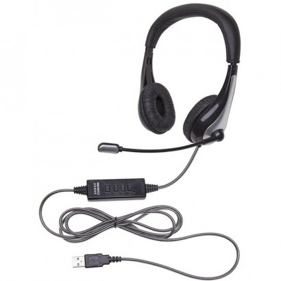 Califone NeoTech USB Headset, Mic with CaliTuff Braided Cord 1025MUSB