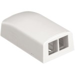 Panduit NetKey 2 Sockets Surface Mounting Box NK2BXWH-A