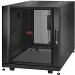 APC by Schneider Electric NetShelter SX 12U Server Rack Enclosure 600mm x 1070mm w/ Sides Black AR3103