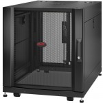 APC by Schneider Electric NetShelter SX 12U Server Rack Enclosure 600mm x 900mm w/ Sides Black AR3003