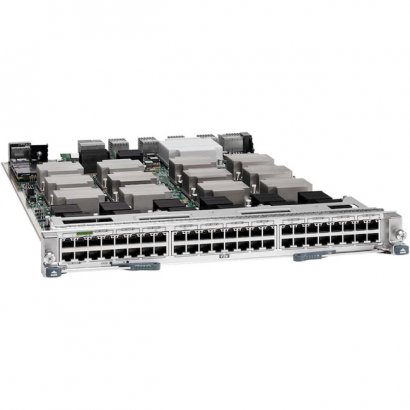 Cisco Nexus 7000 Enhanced F2-Series 48 Port 1 and 10GBASE-T Ethernet Module, RJ45 N7K-F248XT-25E