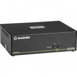 Black Box NIAP 3.0 Secure 2-Port Dual-Head DVI-I KVM Switch SS2P-DH-DVI-U
