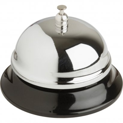 Business Source Nickel Plated Call Bell 01583