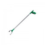 Unger Nifty Nabber Trigger-Grip Extension Arm, 36.54", Silver/Green UNGNT090