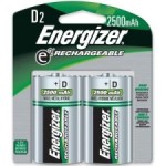 NiMH e2 Rechargeable D Batteries NH50BP2CT