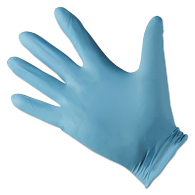 KleenGuard 417-57373 Nitrile Gloves, Powder-Free, Blue, 242mm Length, Large, 100/Box, 10 Boxes/CT KCC57373CT