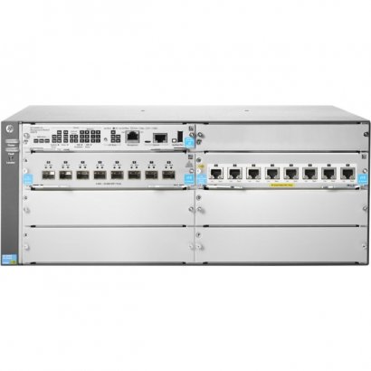 HP 5406R 8-port 1/2.5/5/10GBASE-T PoE+/ 8-port SFP+ (No PSU) v3 zl2 Switch JL002A