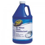 Zep Commercial No-Rinse Floor Disinfectant, 1 gal Bottle ZPEZUNRS128EA