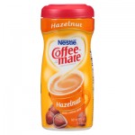 Coffee-mate 12345 Non-Dairy Powdered Creamer, Hazelnut, 15 oz Canister, 12/Carton NES12345CT
