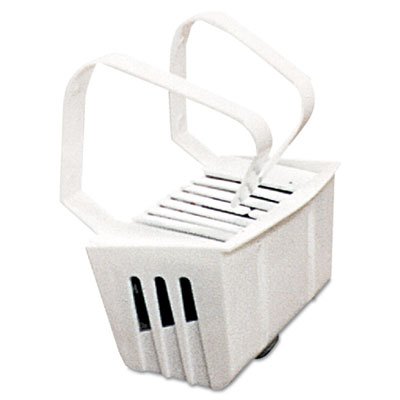 BGD 661 Non-Para Toilet Bowl Block, Lasts 30 Days, White, Evergreen Fragrance, 12/Box BGD661