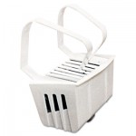 BGD 661 Non-Para Toilet Bowl Block, Lasts 30 Days, White, Evergreen Fragrance, 12/Box BGD661