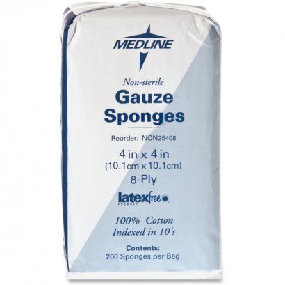 Non-sterile Woven Gauze Sponge NON25408