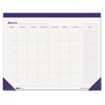 House of Doolittle Nondated Desk Pad Calendar, 22 x 17, Blue HOD464