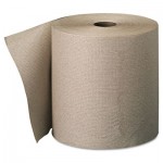 Georgia Pacific Nonperforated Paper Towel Rolls, 7 7/8 x 800ft, Brown, 6 Rolls/Carton GPC26301