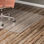 Nonstudded Design Hardwood Surface Chairmat 82825