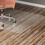 Nonstudded Design Hardwood Surface Chairmat 82827