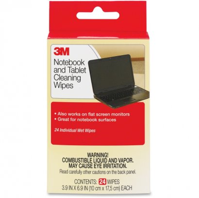 3M Notebook Screen Cleaning Wipes CL630