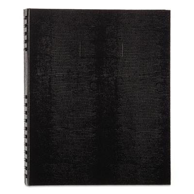 Blueline A10200.BLK NotePro Notebook, 1 Subject, Medium/College Rule, Black Cover, 11 x 8.5, 100 Sheets REDA10200BLK