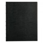 Blueline A7150.BLK NotePro Notebook, 1 Subject, Narrow Rule, Black Cover, 9.25 x 7.25, 75 Sheets REDA7150BLK