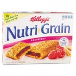 Kellogg's Nutri-Grain Cereal Bars, Raspberry, Indv Wrapped 1.3oz Bar, 16/Box KEB35845