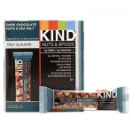 KIND Nuts and Spices Bar, Dark Chocolate Nuts and Sea Salt, 1.4 oz, 12/Box KND17851