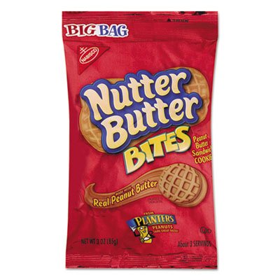 CDB Nutter Butter Cookies, 3 oz Bag, 48/Carton CDB03745