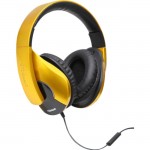 SYBA Multimedia Oblanc Saffron Yellow Stereo Headphone W/in-line Microphone OG-AUD63070