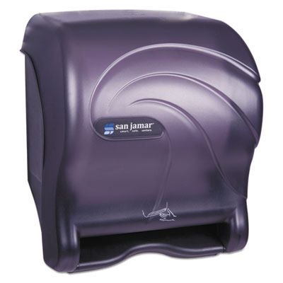 San Jamar Oceans Smart Essence Electronic Towel Dispenser, 11.88 x 9.1 x 14.4, Black SJMT8490TBK