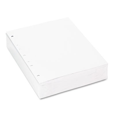 Office Paper, 7-Hole Left-Punched, 8 1/2 x 11, 20-lb, 500/Ream PRB04342