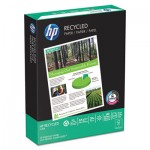 HP Office Recycled Paper, 92 Brightness, 20lb, 8-1/2 x 11, White, 5000 Shts/Ctn HEW112100