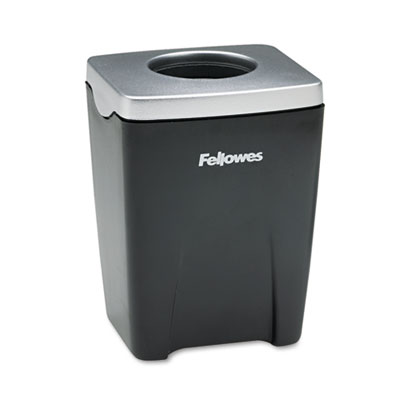 Fellowes "8032801" Office Suites Paper Clip Cup, Plastic, 2 7/16 x 2 3/16 x 3 1/4, Black