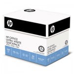 HP Office Ultra-White Paper, 92 Bright, 20lb, 8-1/2 x 11, 500/Ream, 5/Carton HEW112103