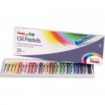Pentel Arts Oil Pastels PHN-25