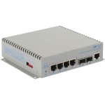 Omnitron Systems OmniConverter 10GPoEBT/M Ethernet Switch 3162B-0-24-1