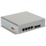 Omnitron Systems OmniConverter 10GPoEBT/Sx Ethernet Switch 3062B-0-24-9