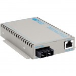 Omnitron Systems OmniConverter FPoE+/SE PoE+ SC Multimode 5km US AC Powered 9382-0-11