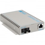 Omnitron Systems OmniConverter FPoE/SE PoE ST Multimode 5km US AC Powered 9360-0-11