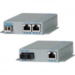 Omnitron Systems OmniConverter GPoE/SE Transceiver/Media Converter 9463-1-11W