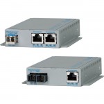 Omnitron Systems OmniConverter GPoE/SE Transceiver/Media Converter 9479-0-19W
