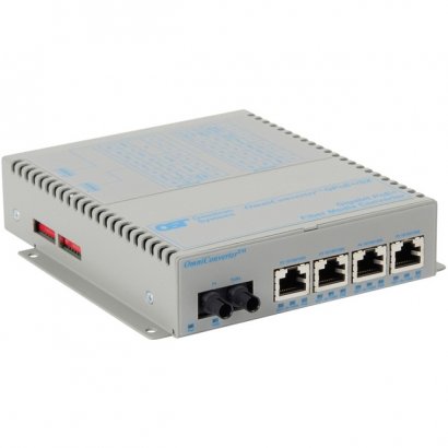 Omnitron Systems OmniConverter GPoE+/Sx Ethernet Switch 9440-0-14-9Z